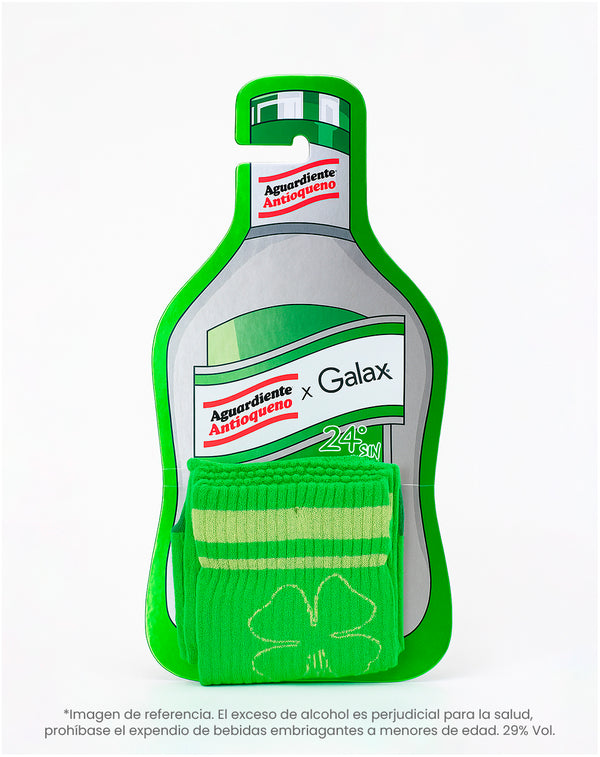 Medias largas verdes dibujo