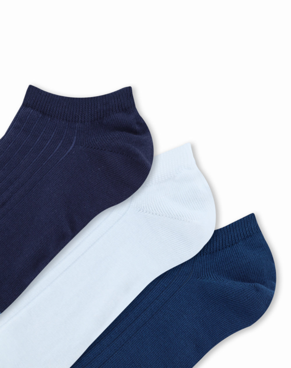 3 pares de medias tobilleras surtido