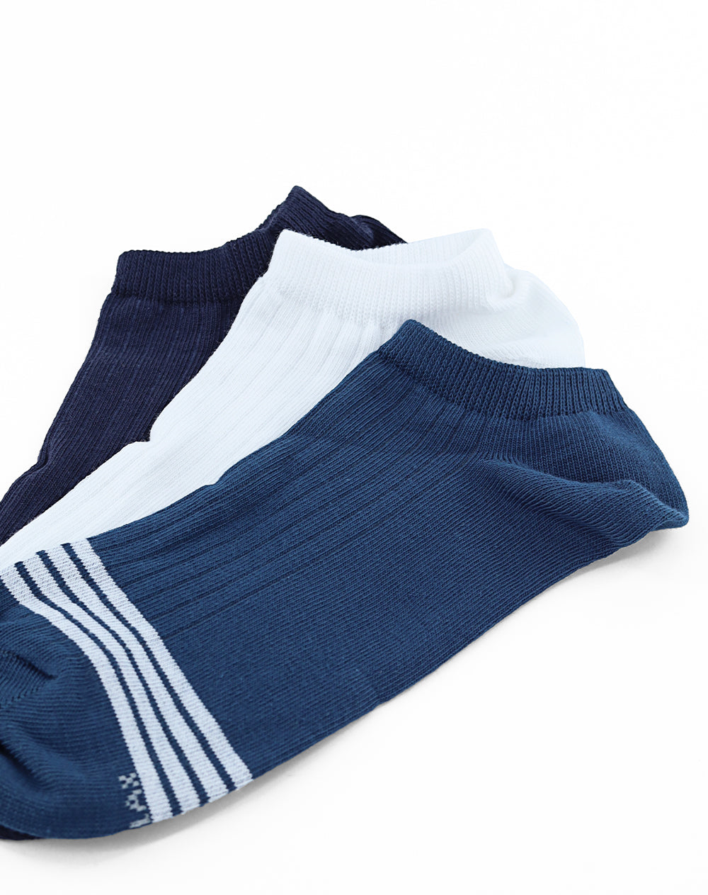 3 pares de medias tobilleras surtido