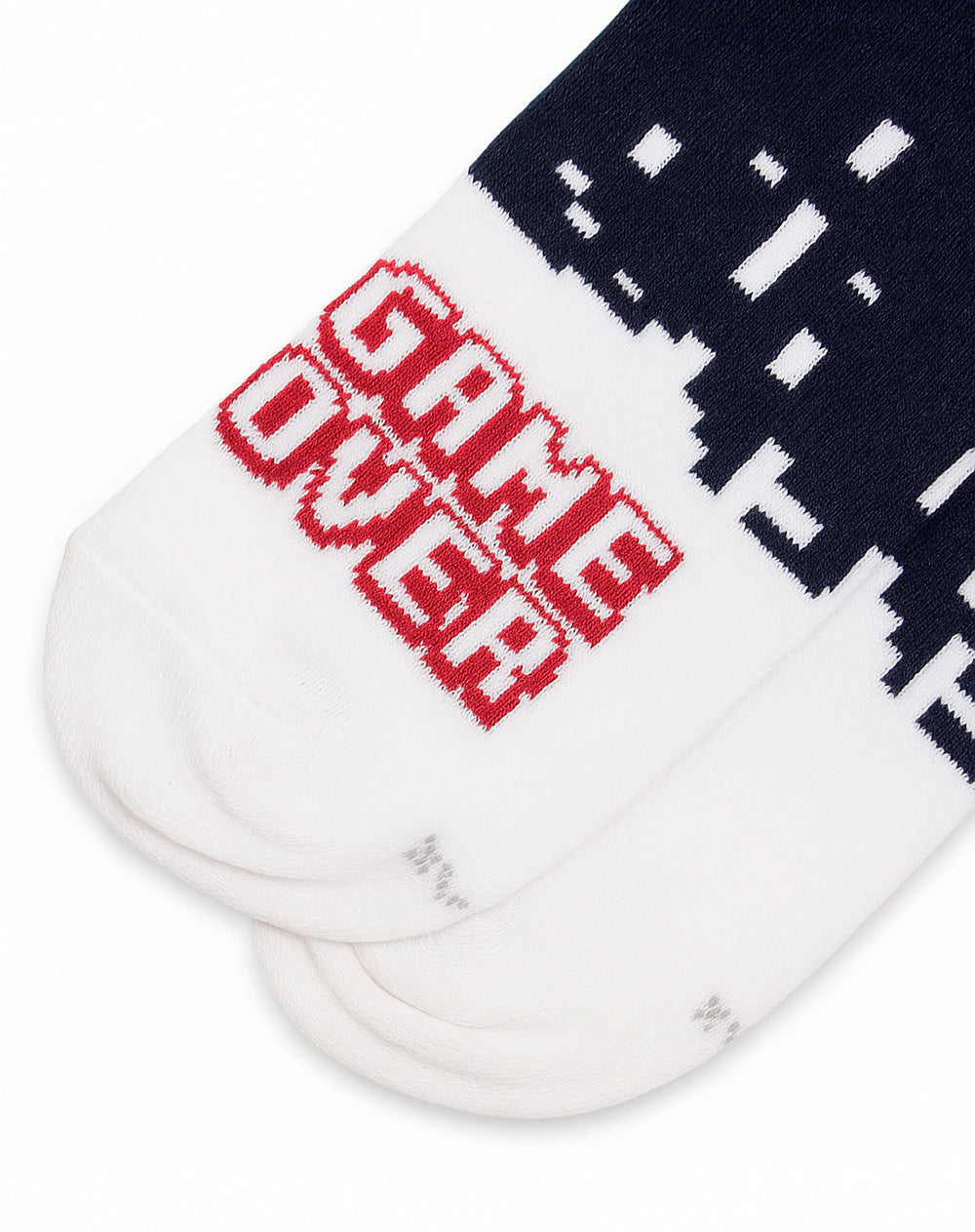 Medias hombre tobillera corta azules dibujo | 10-12