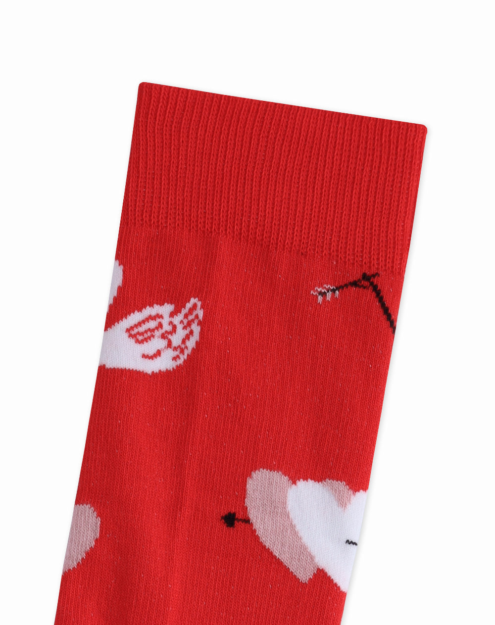 Medias  unisex largas empaque especial rojas atraer amor