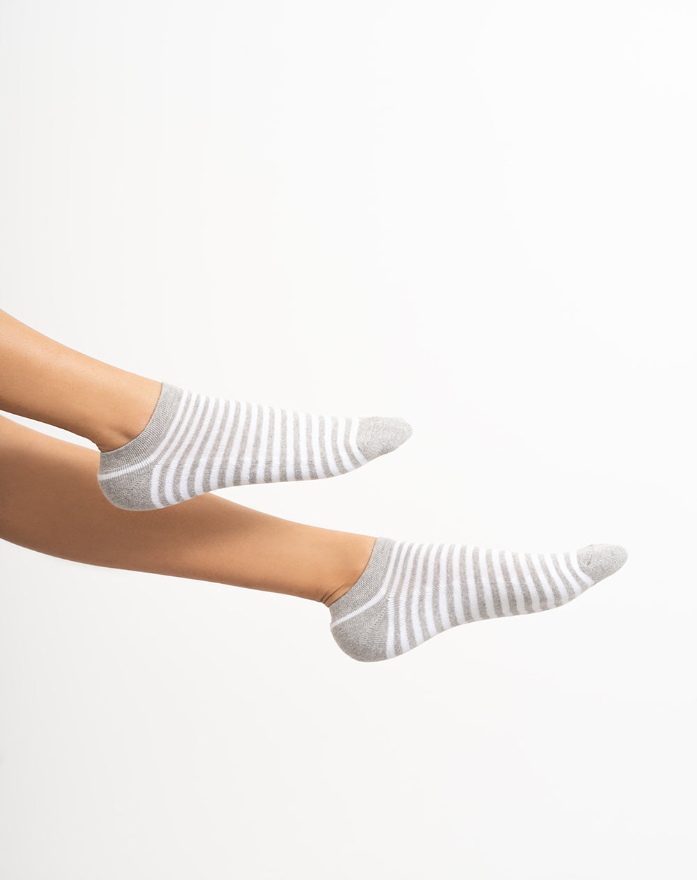 Medias para mujer tobilleras cortas pisada suave paquete x5 unds surtidas