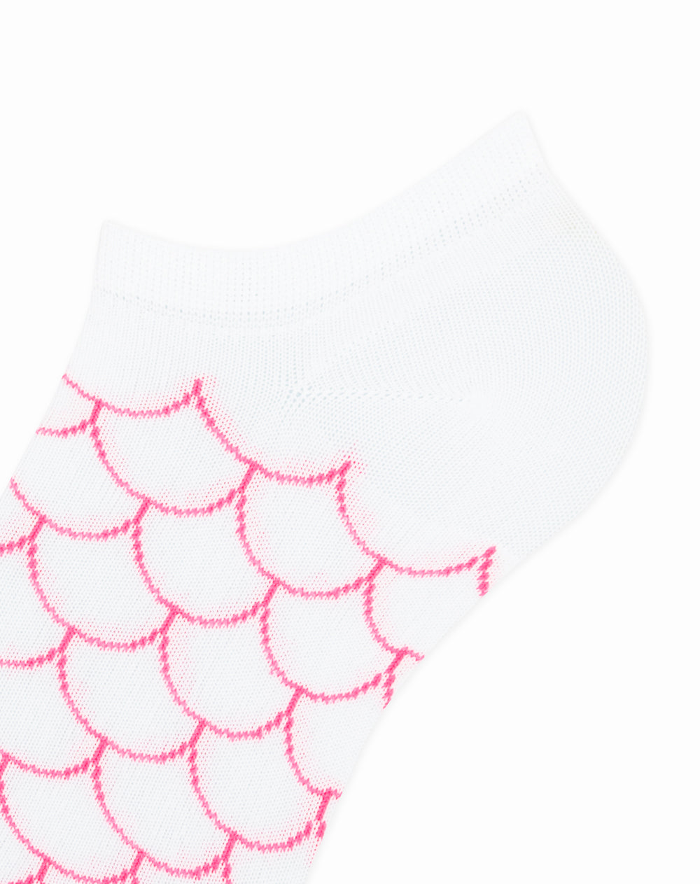 Medias para niñas tobilleras cortas  blancas líneas