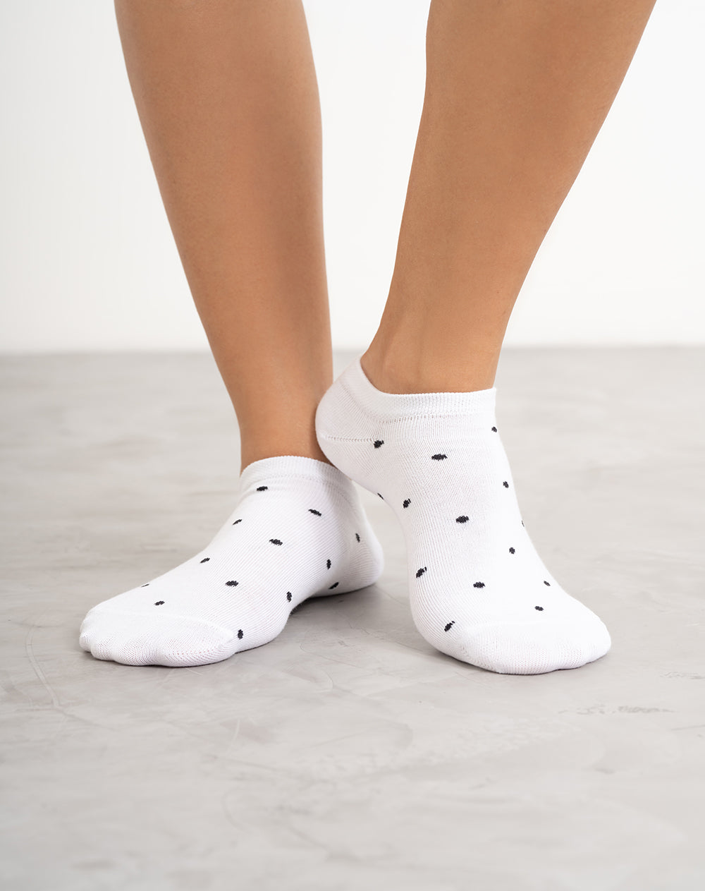 Medias para mujer tobilleras cortas paquete x5 unds surtidas