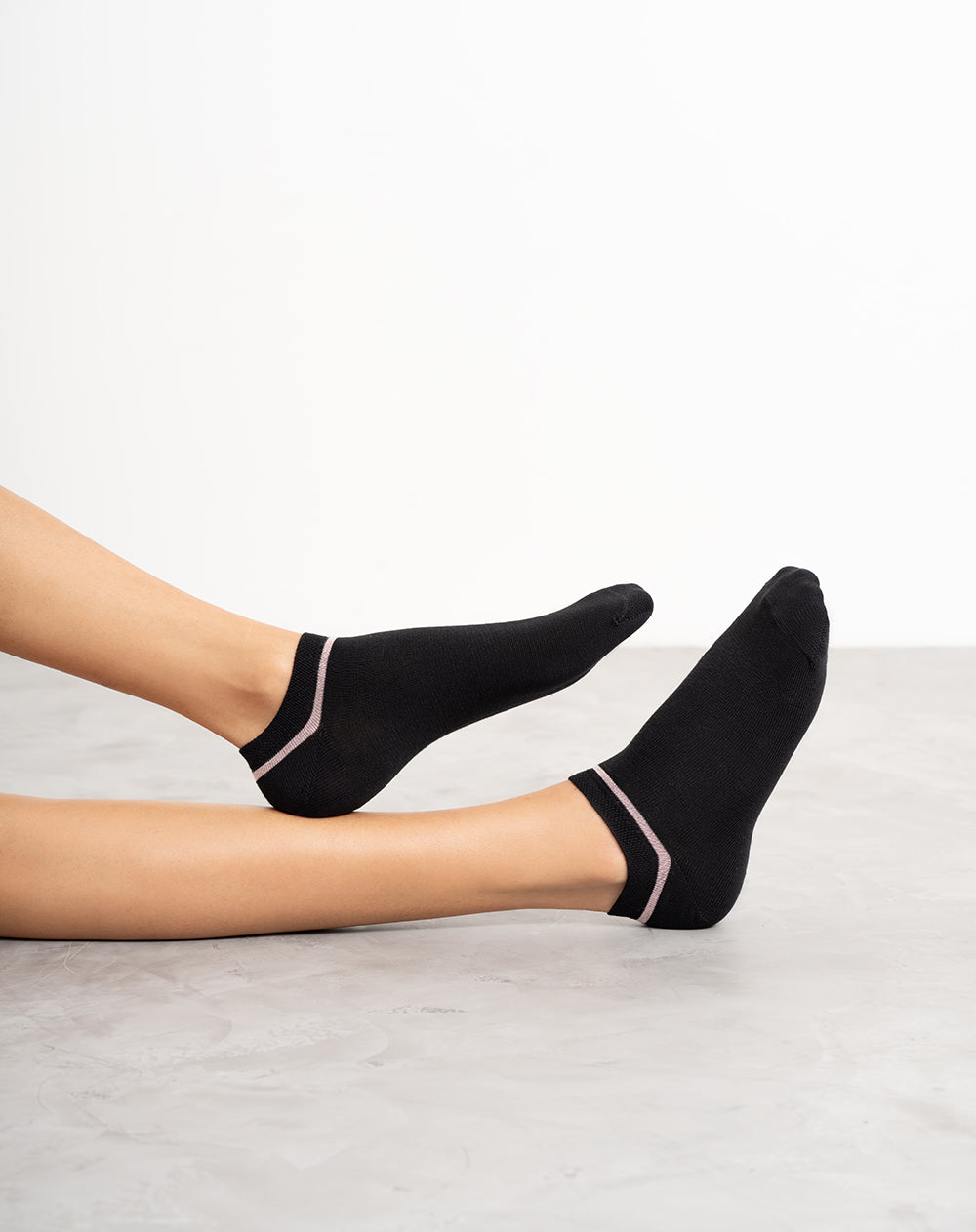 Medias para mujer tobilleras cortas paquete x5 unds surtidas
