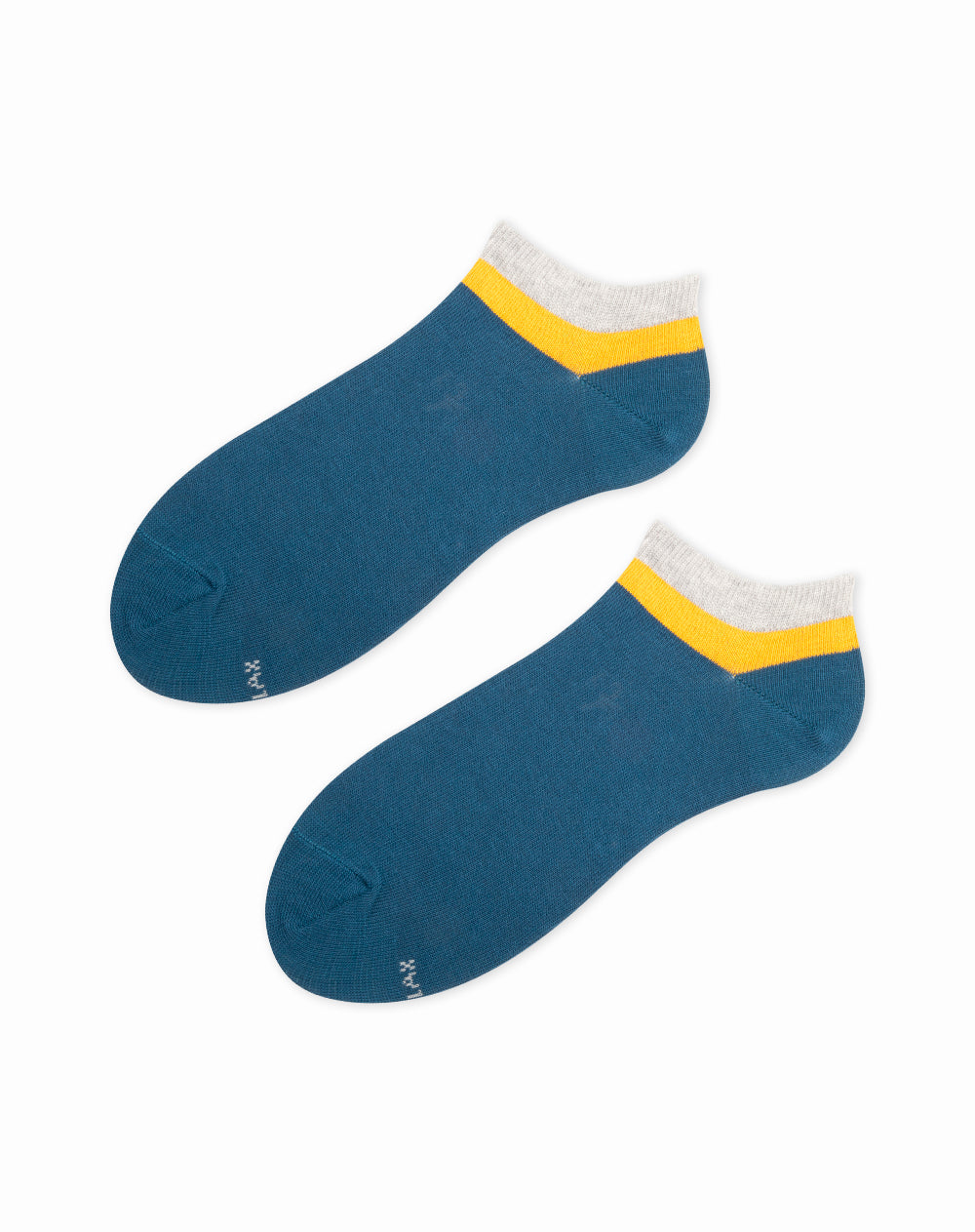 Medias para hombre tobilleras cortas  azules