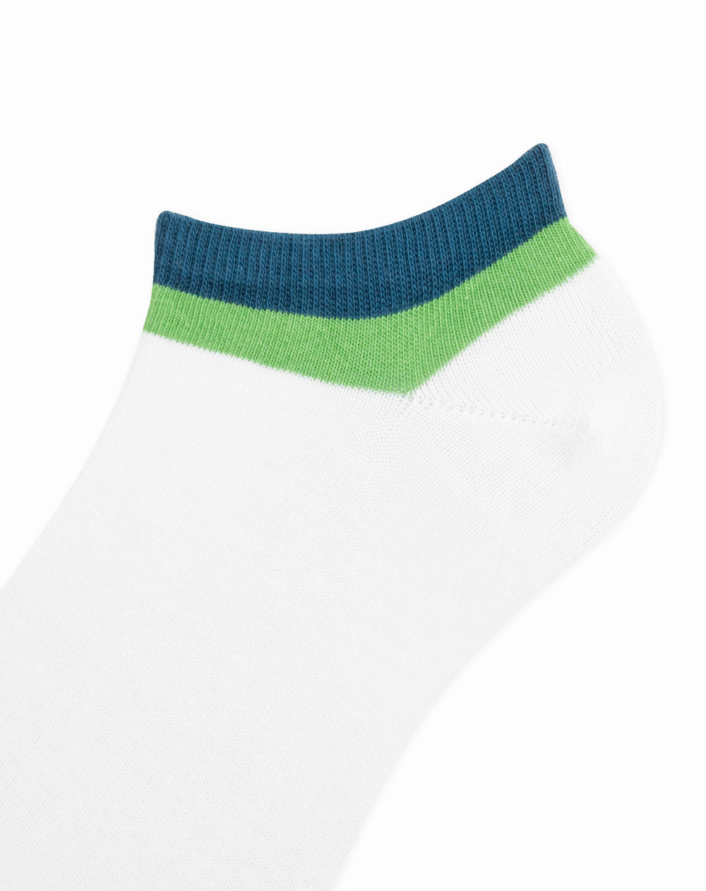 Medias para hombre tobilleras cortas  blancas