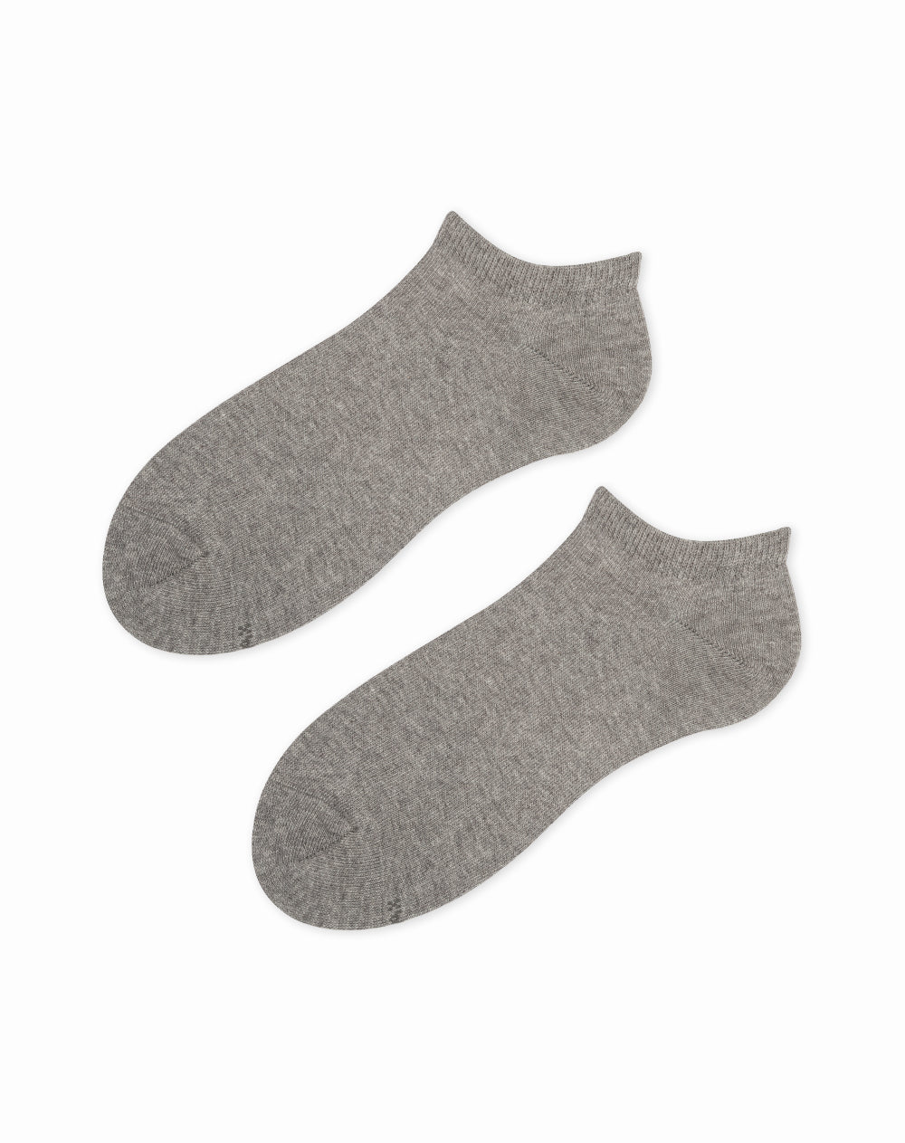 Medias para hombre tobilleras cortas  gris jaspe