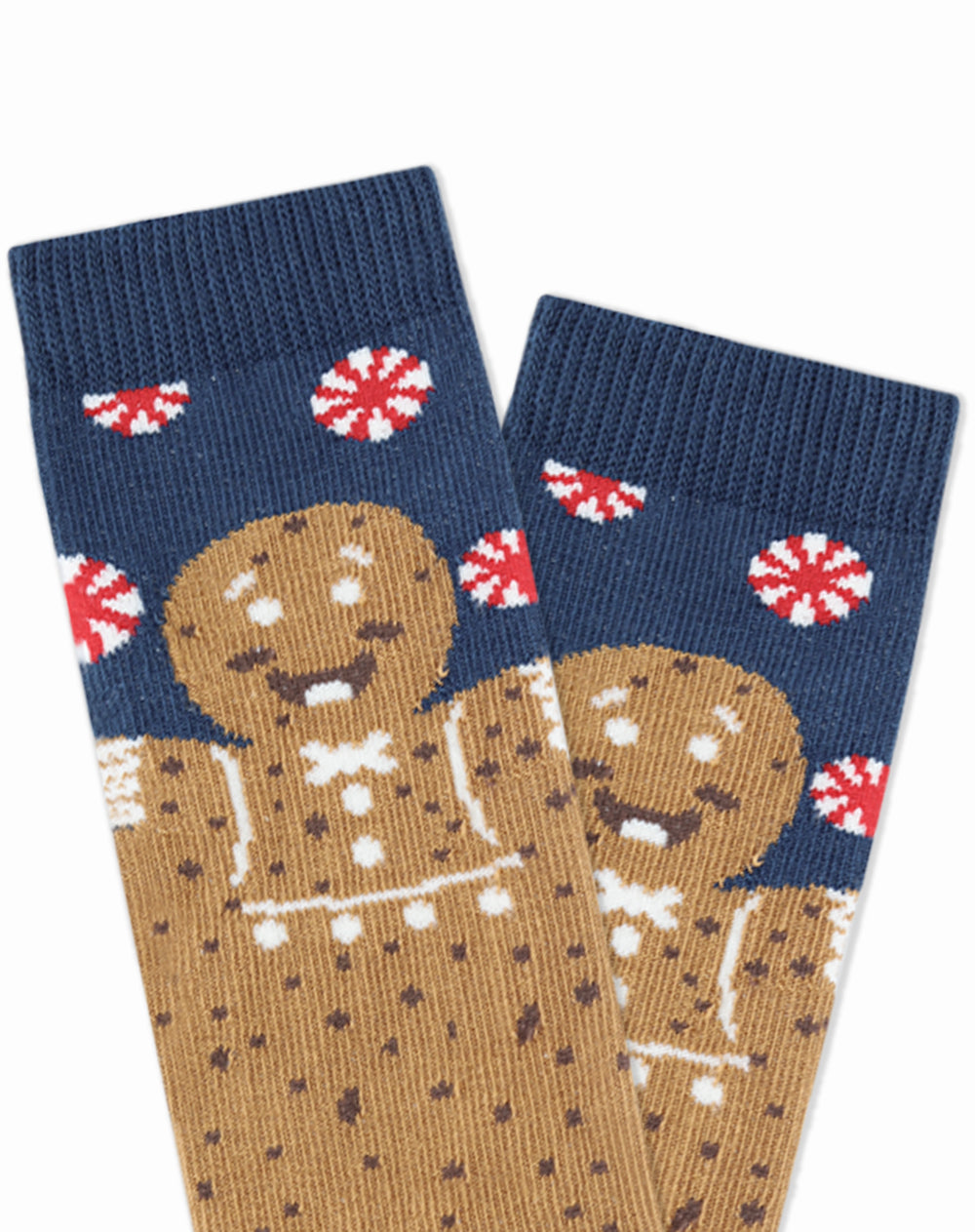 Medias bebé largas galletas navidad