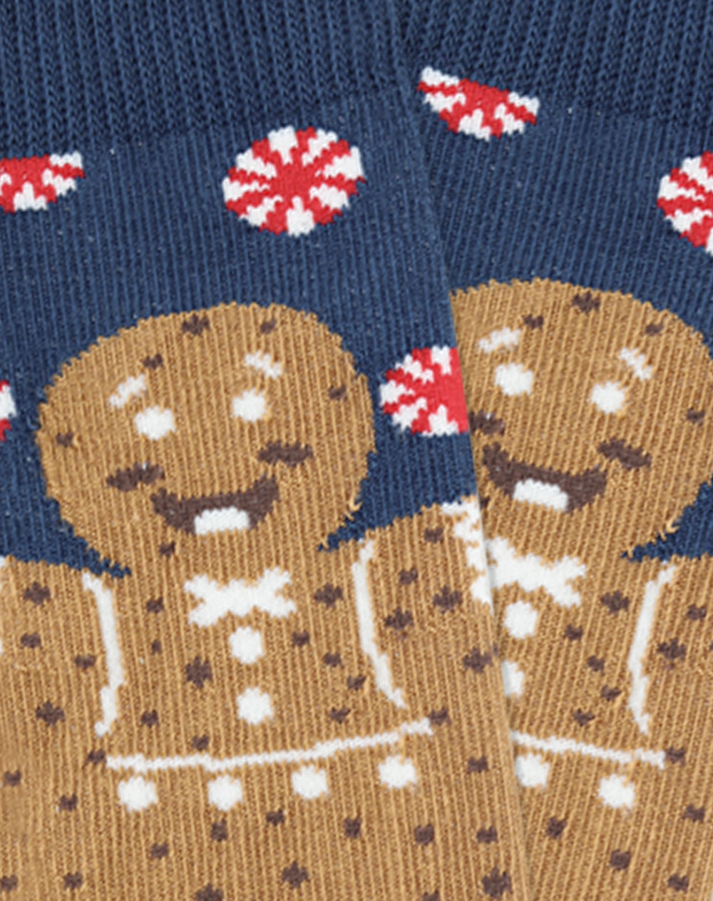 Medias bebé largas galletas navidad