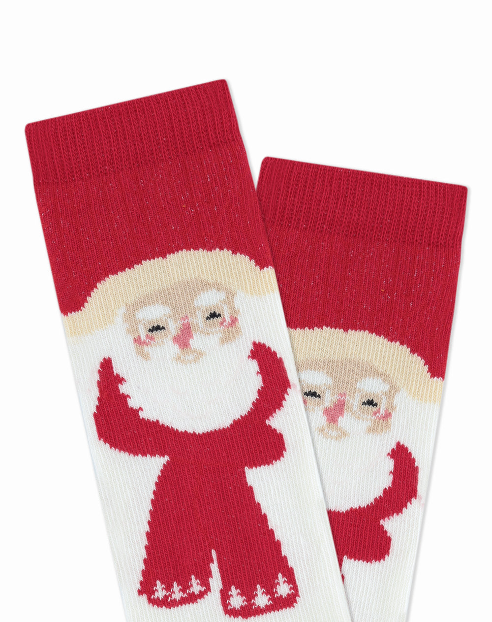 Medias bebé largas Papá Noel navidad