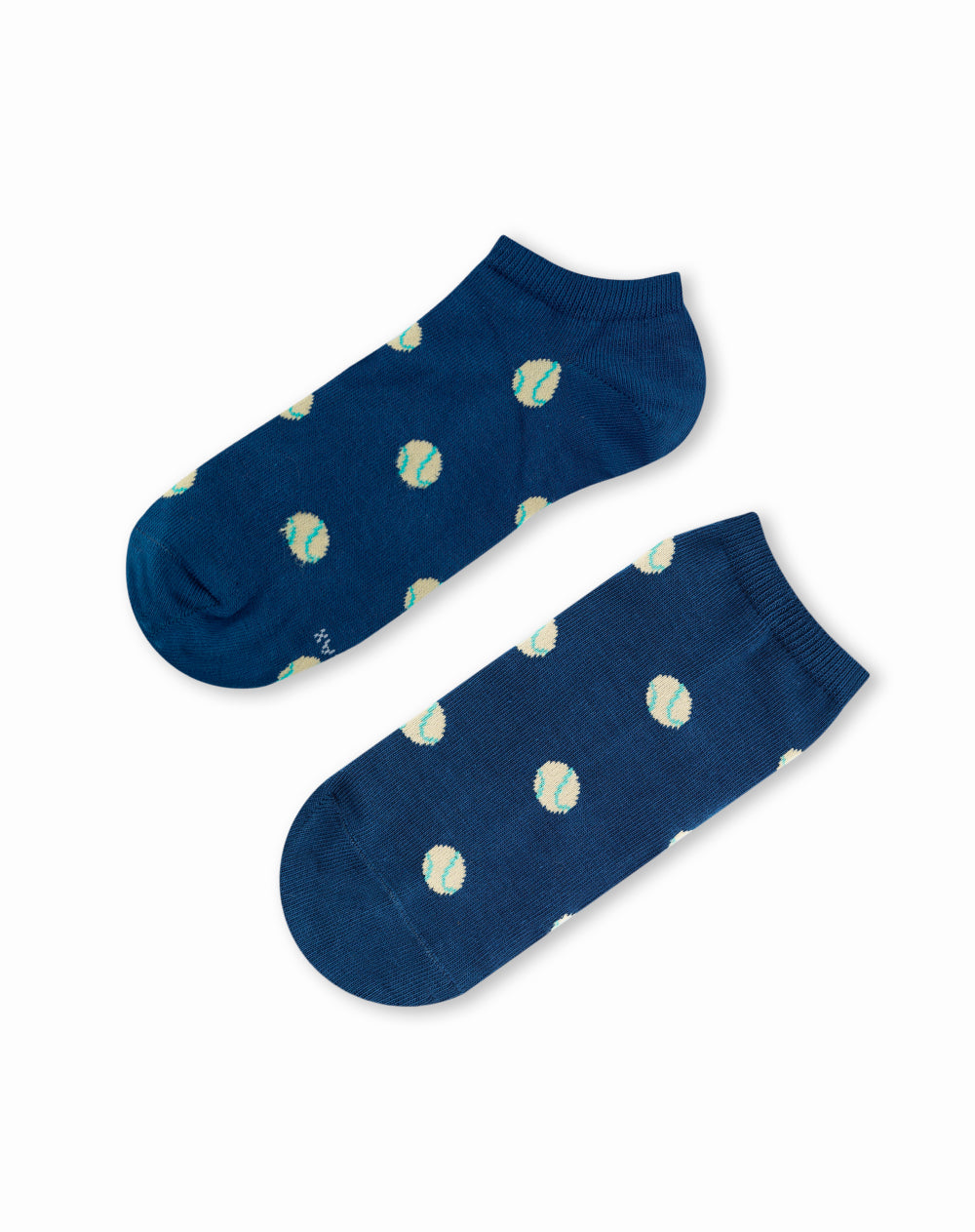 Medias tobilleras azules dibujo