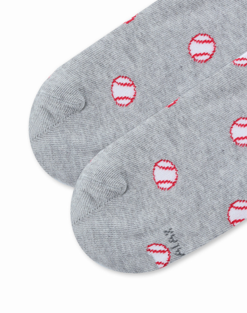 Medias tobilleras gris jaspe dibujo