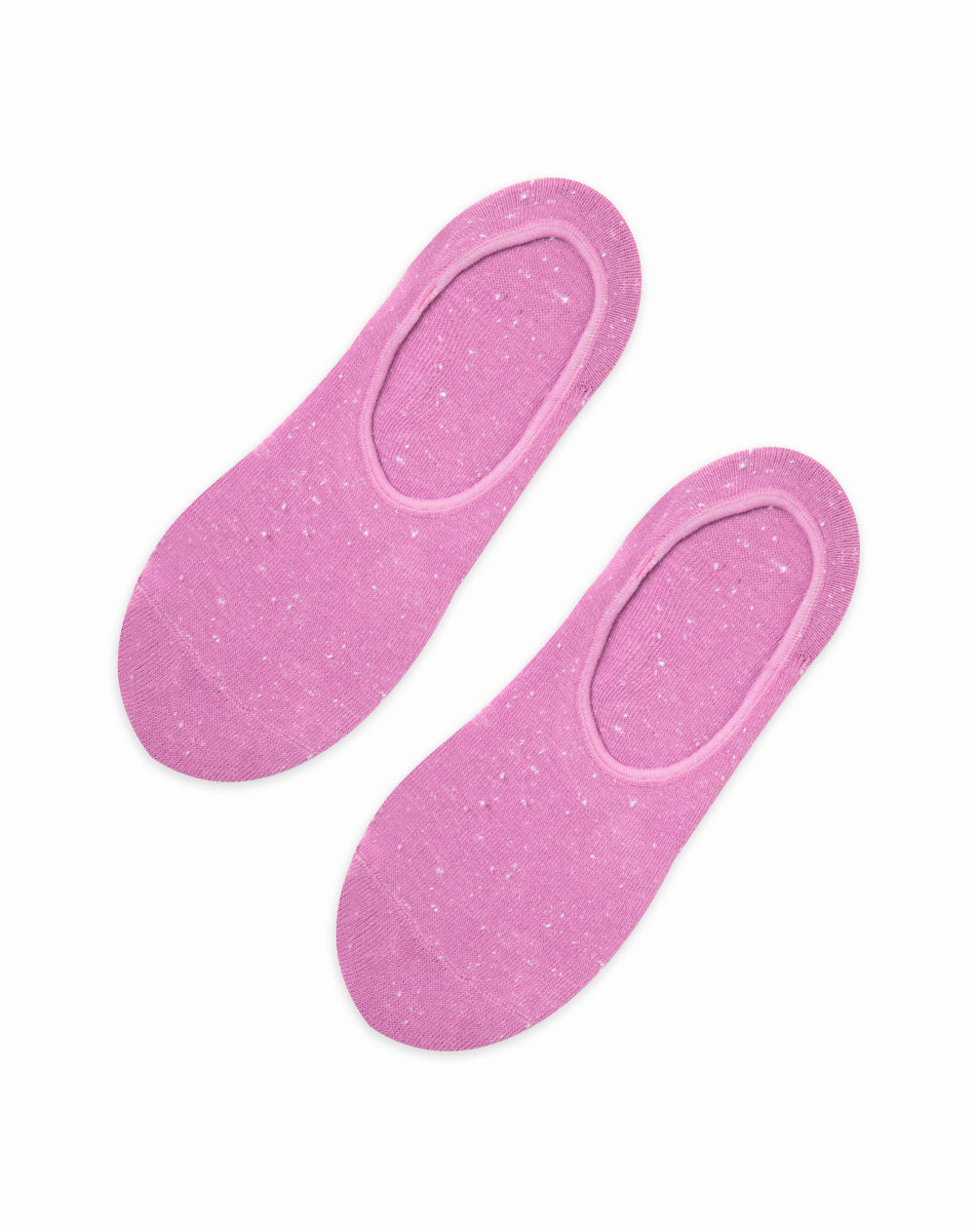 Medias para mujer tipo baleta protección empeine violetas