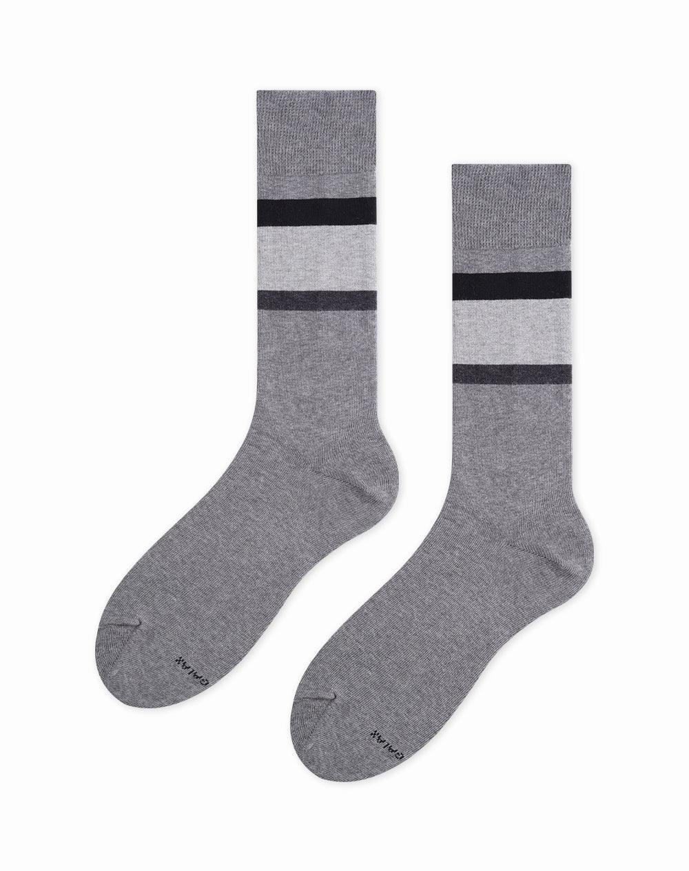 Medias para hombre largas  gris jaspe