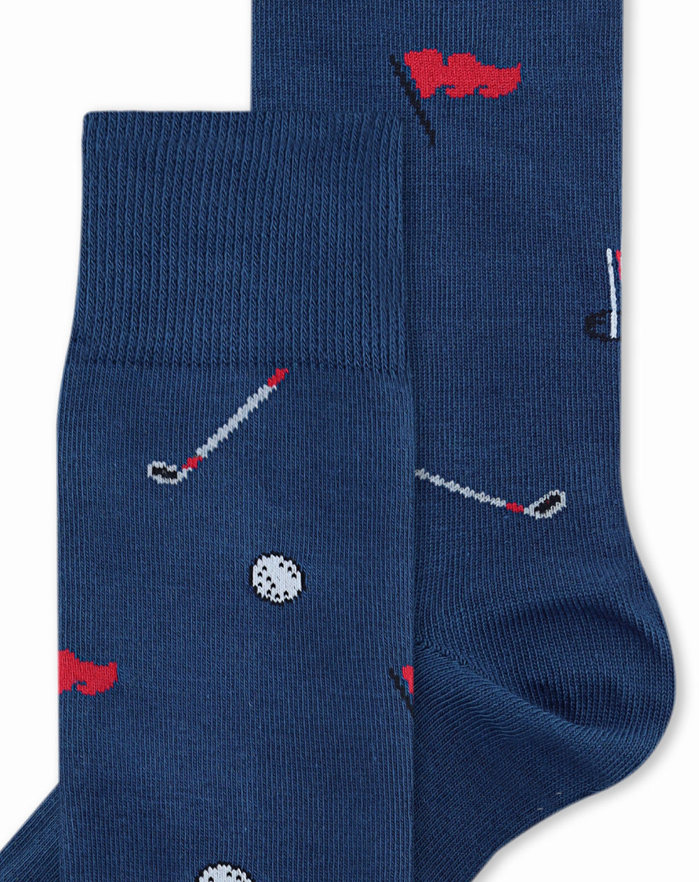 Medias hombre largas azules golf | 10-12