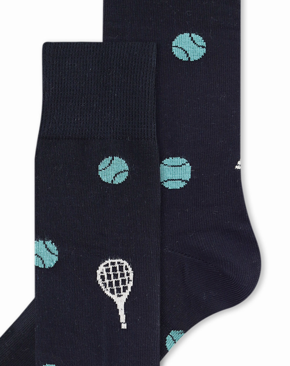Medias hombre largas negras tenis | 10-12