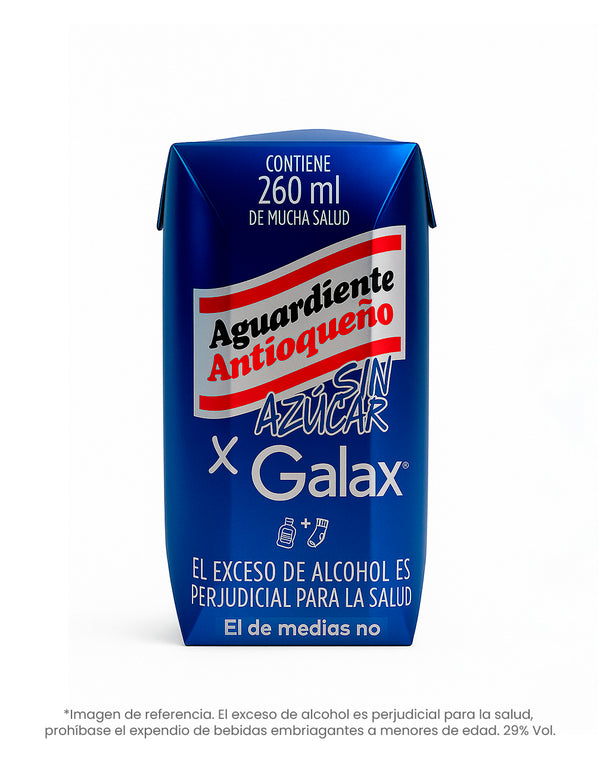 Medias largas azules dibujo