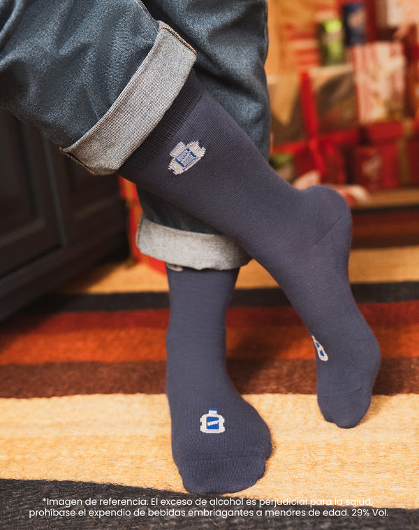 Medias unisex largas Galax + Aguardiente Antioqueño