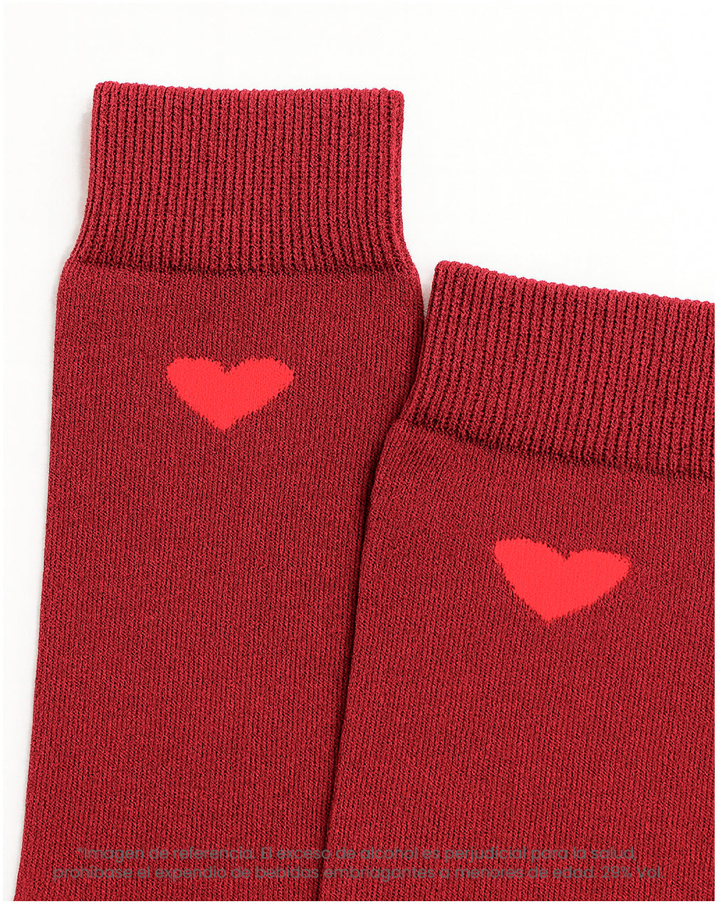 Medias largas rojas dibujo