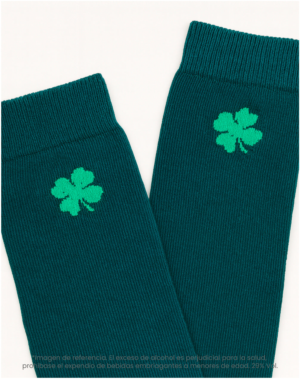 Medias largas verdes dibujo