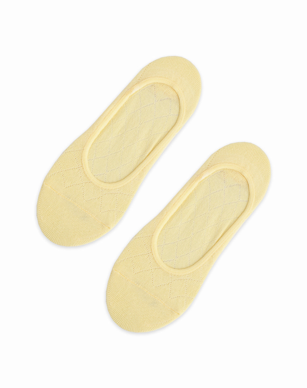 Medias baletas amarillo dibujo