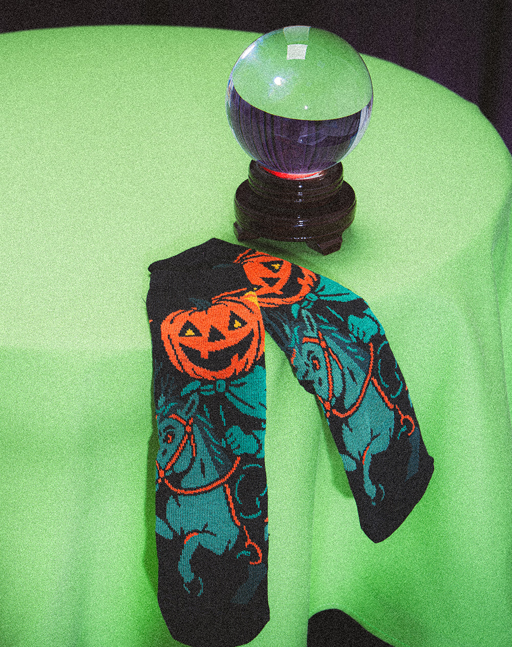 Medias niño unisex largas negras halloween