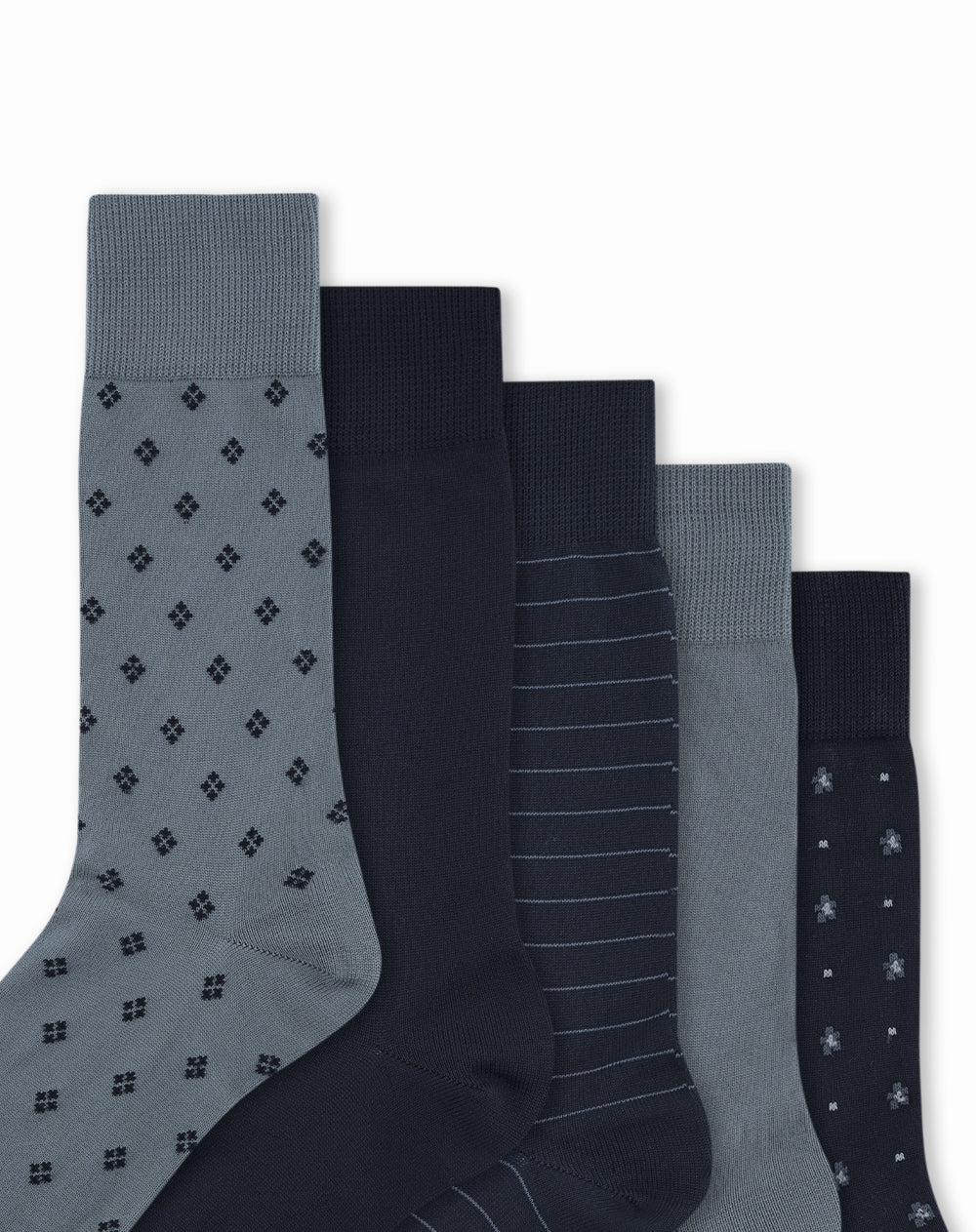 Medias hombre largas pack x5 surtido | 10-12
