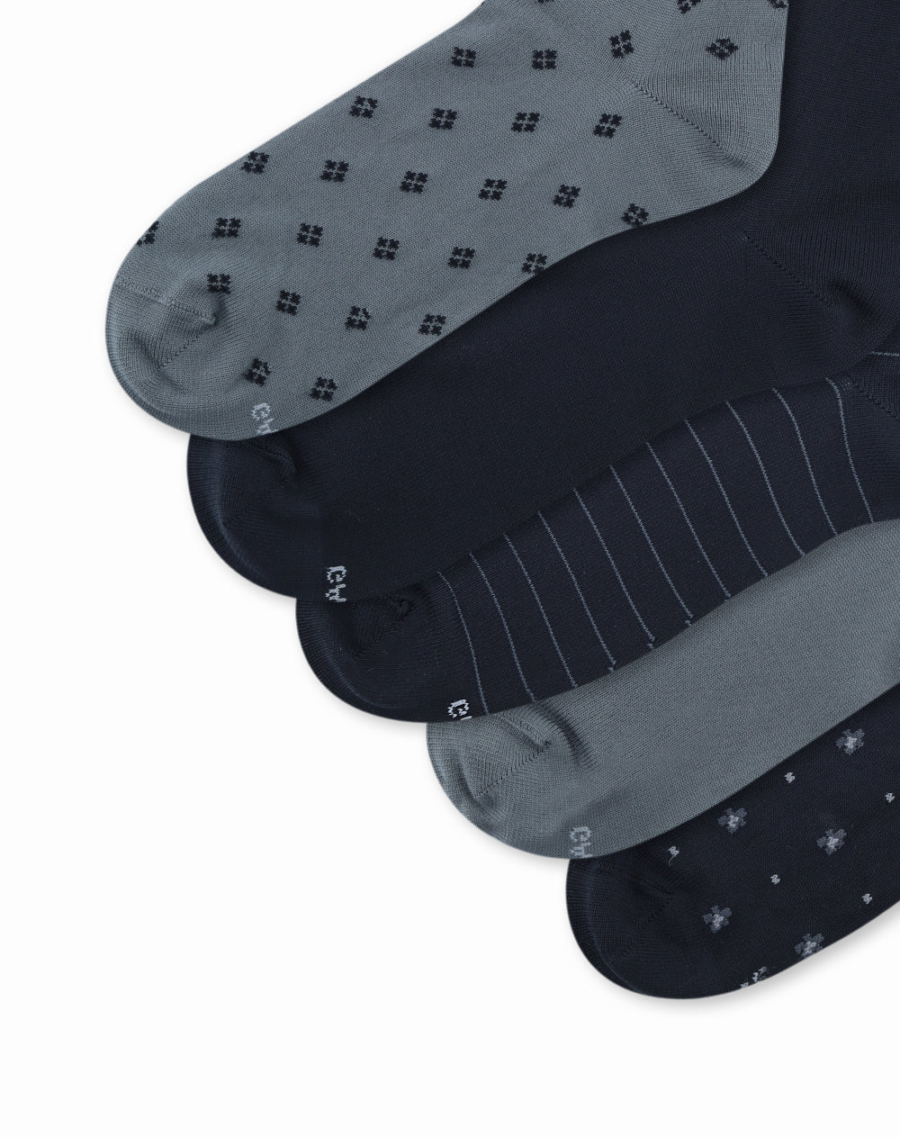 Medias hombre largas pack x5 surtido | 10-12