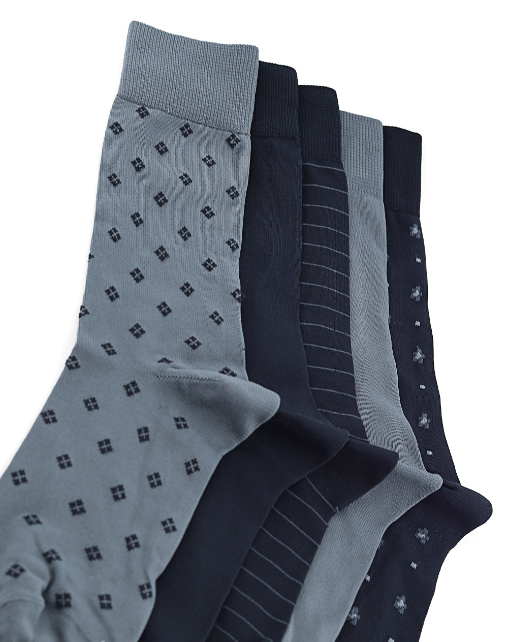 Medias hombre largas pack x5 surtido | 10-12