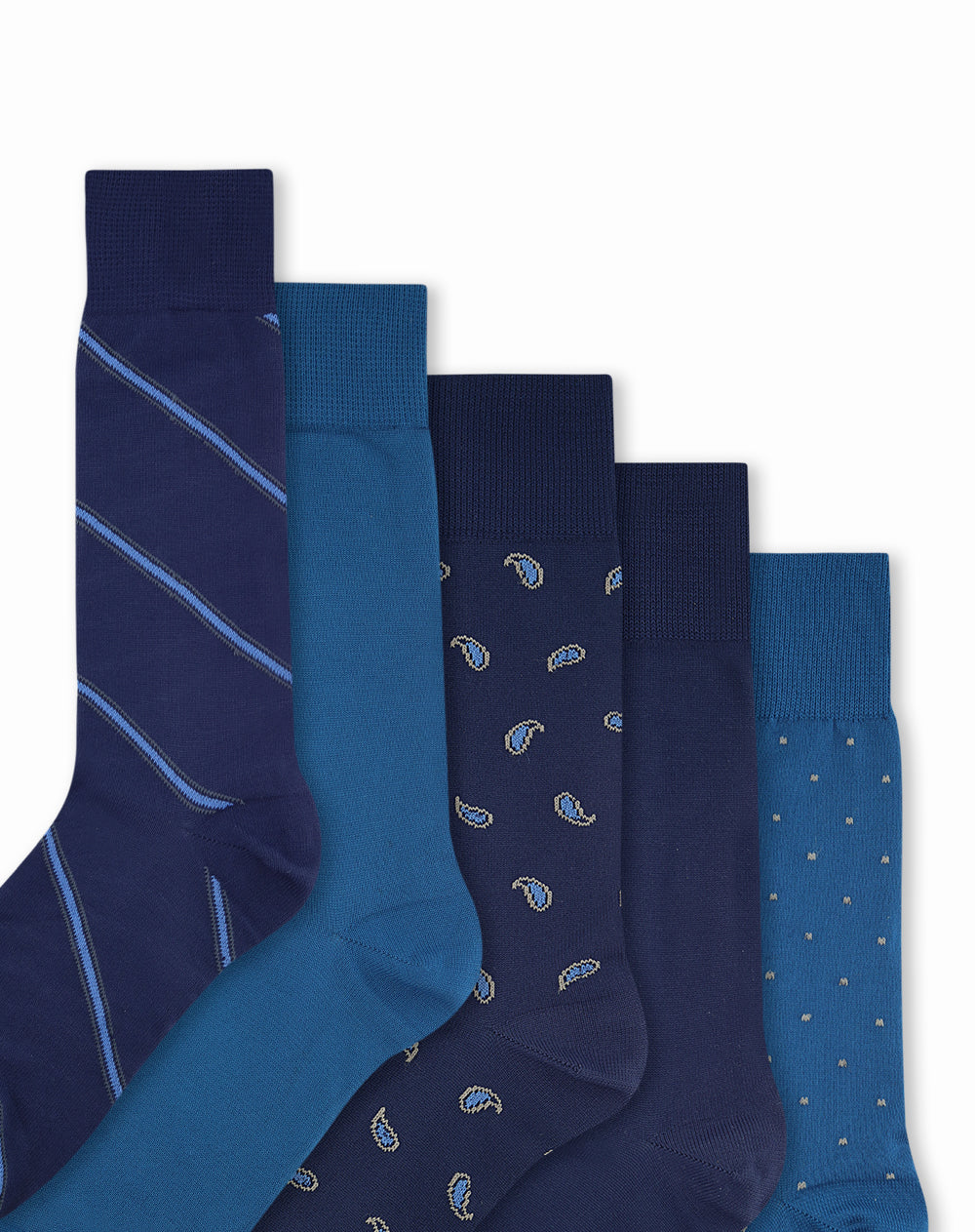 Medias hombre largas pack x5 surtido | 10-12