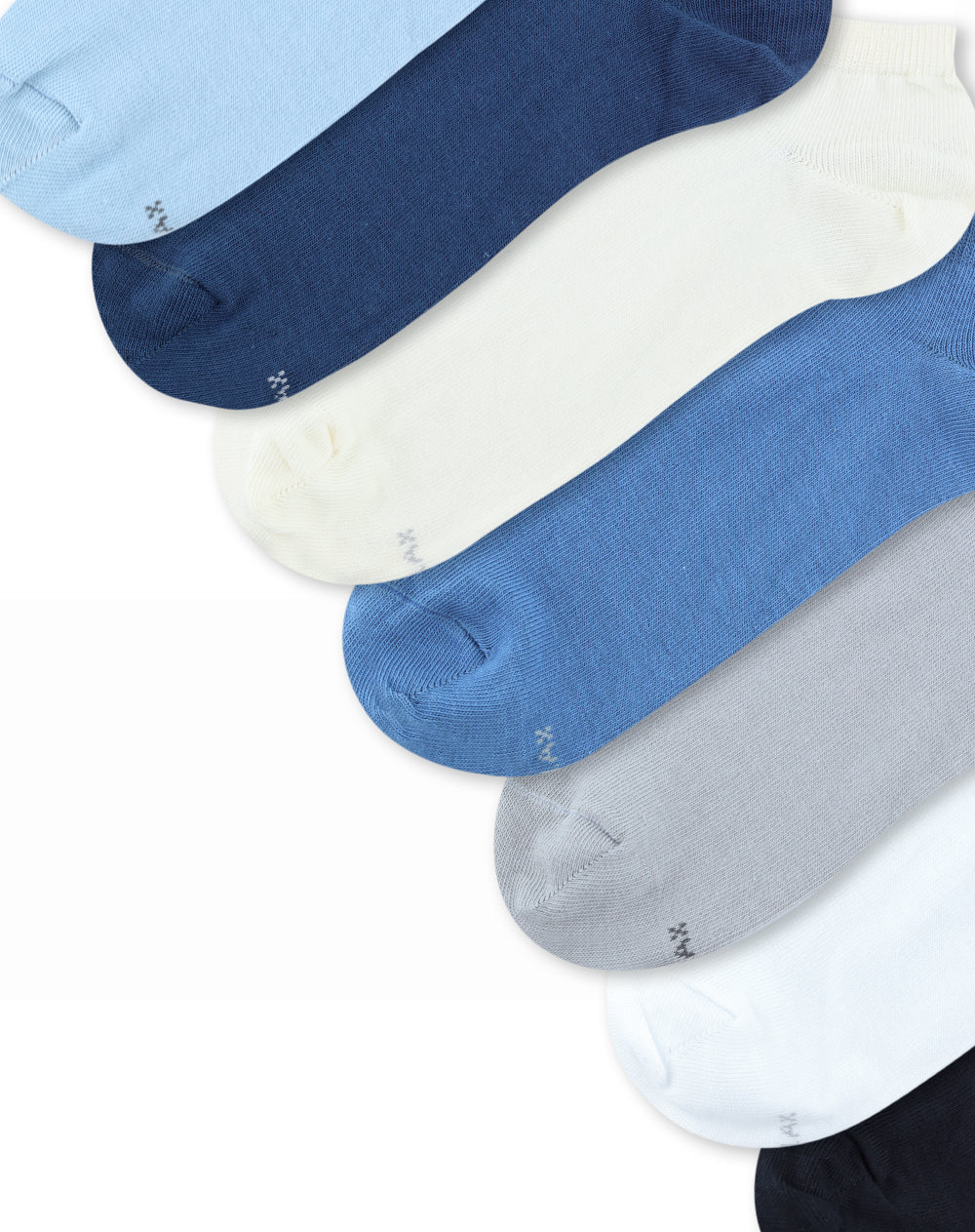 7 pares de medias tobilleras surtido