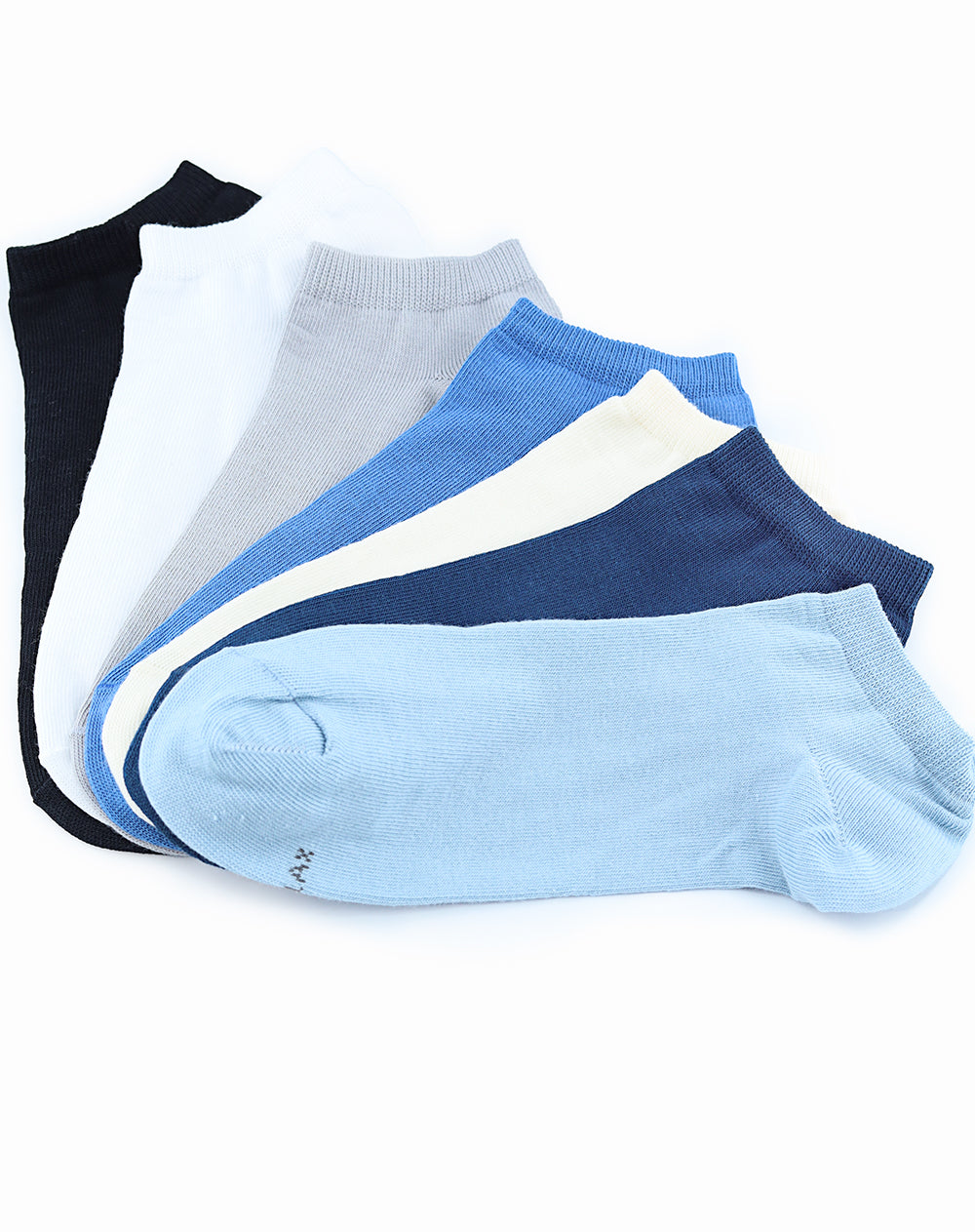 7 pares de medias tobilleras surtido