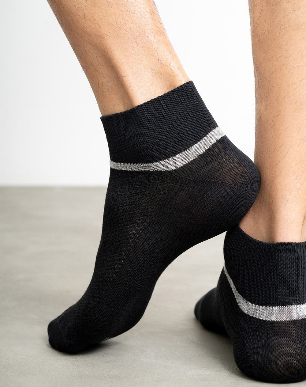 Medias para hombre tobilleras paquete x3 unds surtidas