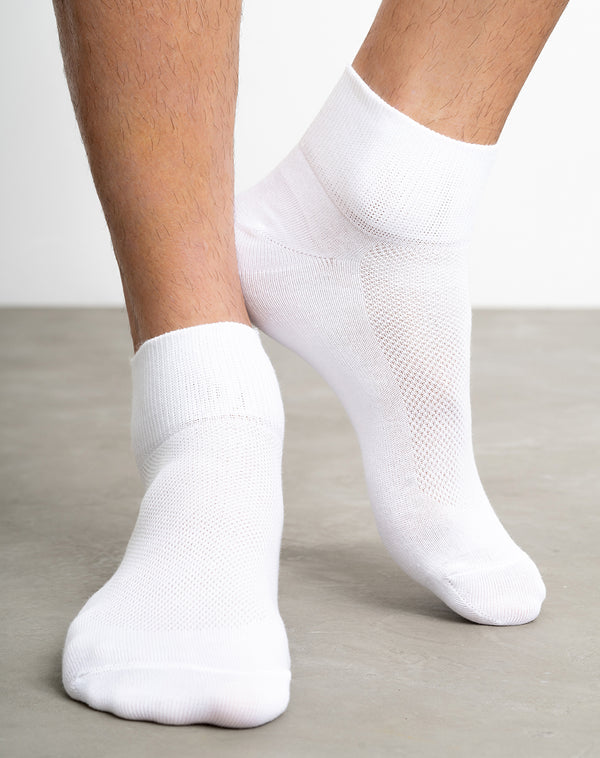 Medias para hombre tobilleras paquete x3 unds surtidas